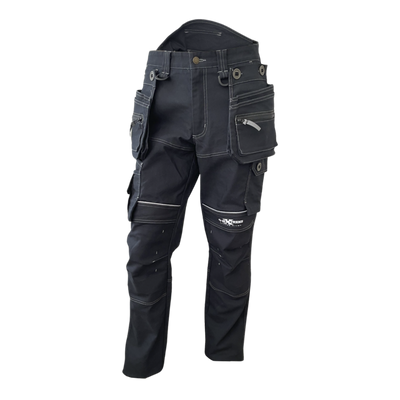 CONTRACTOR : Multi-pockets Work Pants with knee pad opening