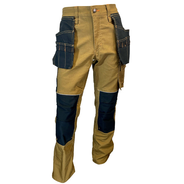 TEXAN : Multi-pockets Work Pants with knee pad opening